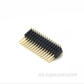 Conector del encabezado del pasador de 1.27 mm Dual fila SMT